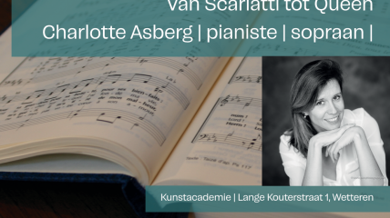 Van Scarlatti tot Queen - muzikale lezing met Charlotte Asberg VOLZET